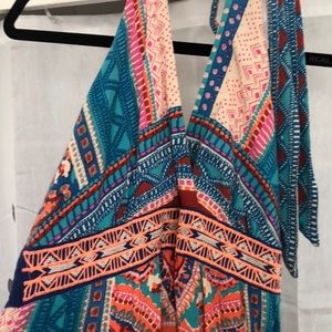 Multicolor maxi dress